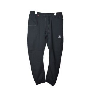 Mammut Pants Mens 36 (38Tag) Black Massone Climbing Hiking Jogger NEW